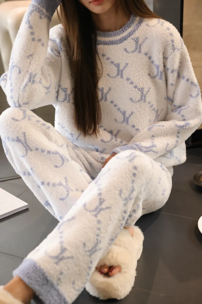 Kadın Yumuşak Polar Pijama