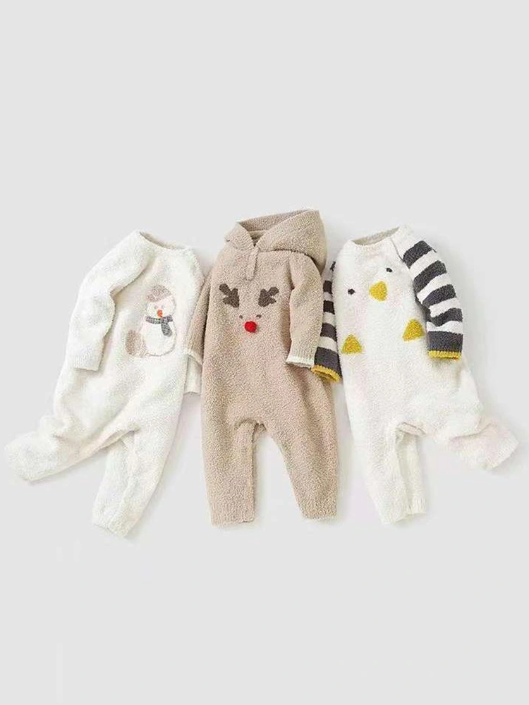 Çocuklar için Sonbahar ve Kış Polar Pijamalar