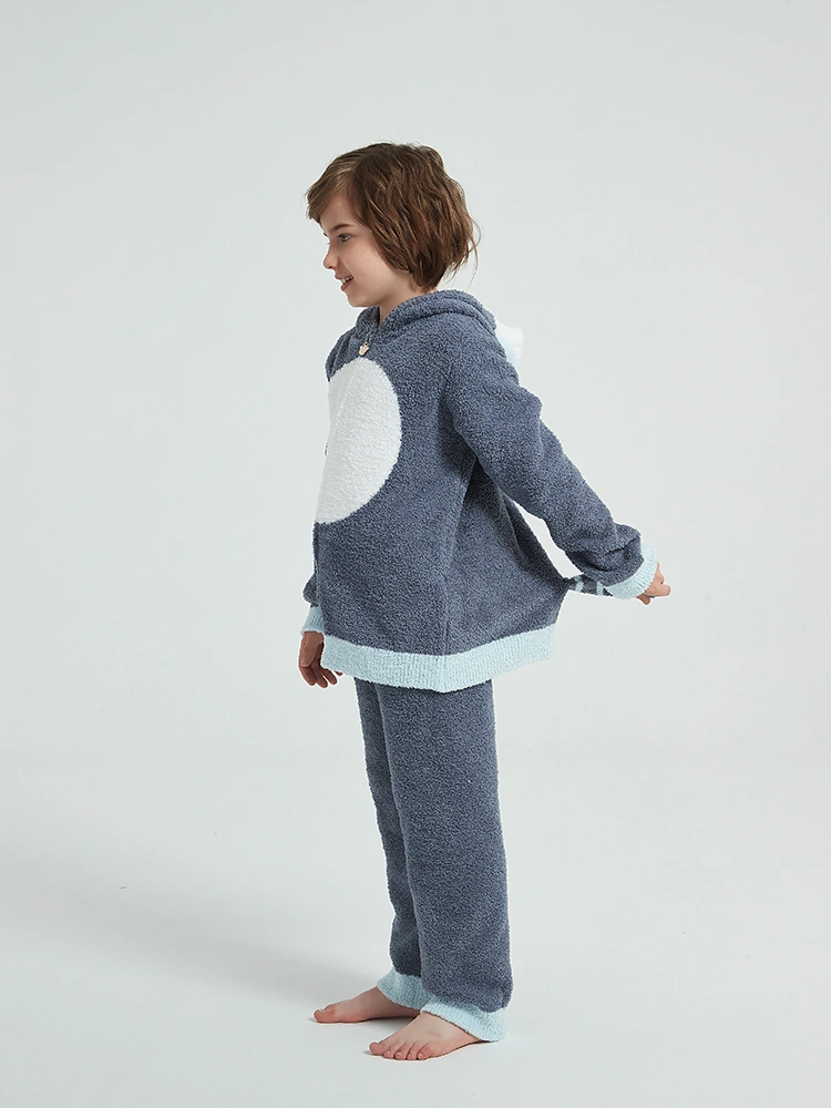 Erkek Sonbahar ve Kış Polar Pijama
