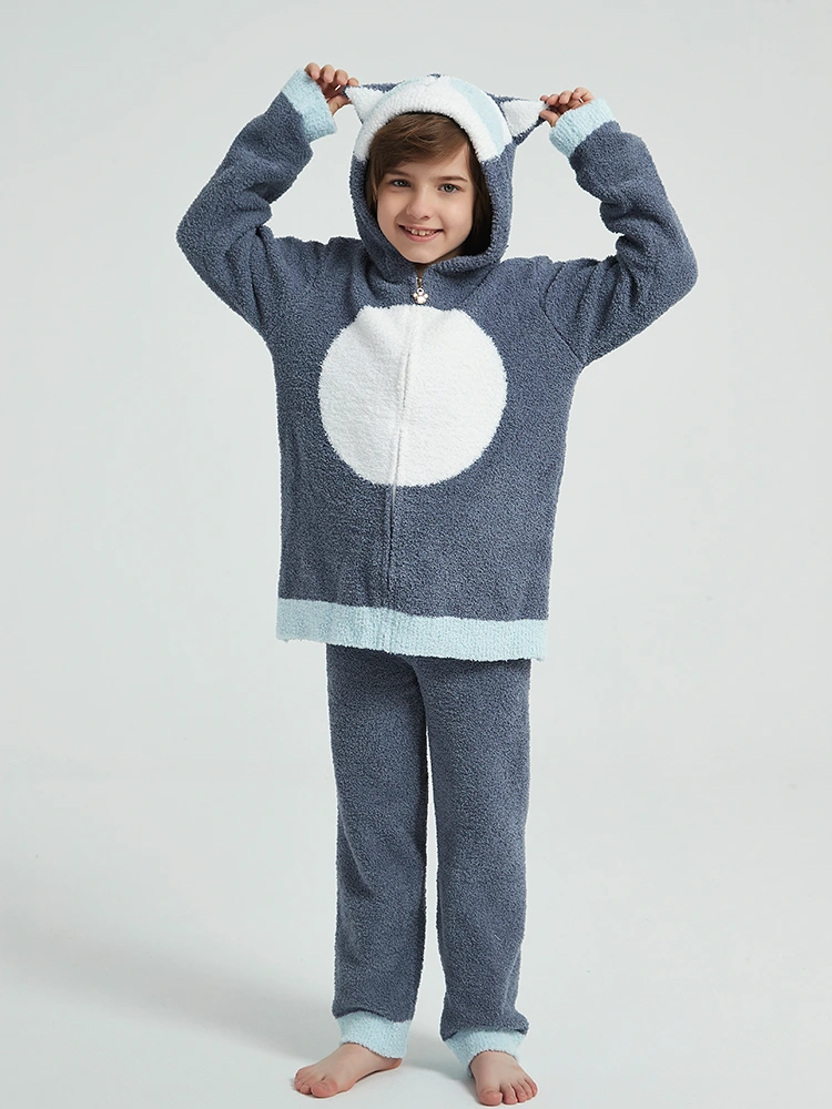 Erkek Sonbahar ve Kış Polar Pijama